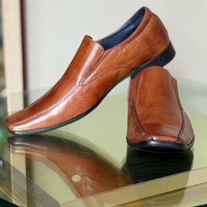 Aldo Tan Leather Men's Slip-On Loafers